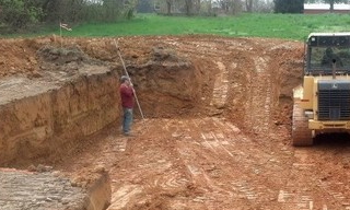 Выкопать котлован под фундамент в Щекино - от 2573 руб. | 2Землекопа-Кно